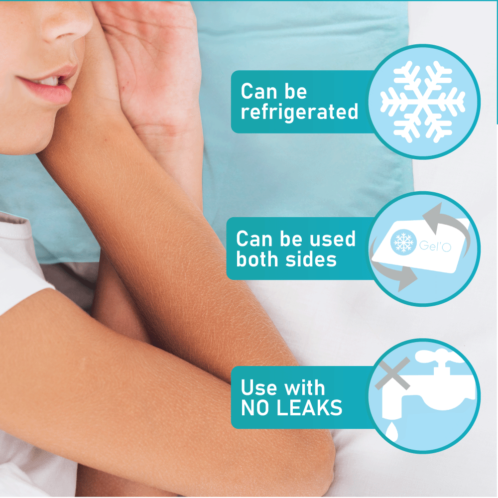 Gel'O Cool Pillow Mat Instant Cooling Pads Human Creations TrueToSource